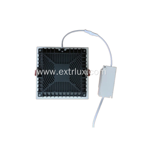 LED Recessed Square Aluminum Anti-glare Downlight 12W